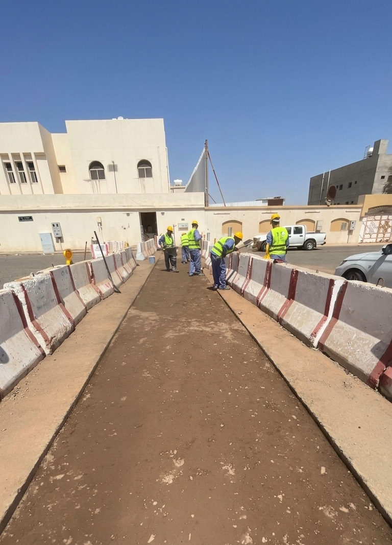 تنفيذ خطوط وشبكات المياه بقرى المدينة المنورة